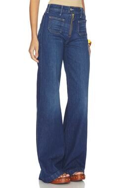 Mother SUPERIOR Patch Pocket 26 Hustler Roller Heel Jeans NWT